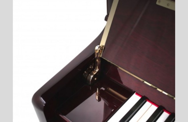 Steinhoven SU 113 Polished Mahogany Upright Piano - Image 4
